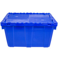 Vollrath 52648 Tote 'N Store 18 7/8" x 10 1/8" x 11 3/8" Blue Chafer Box