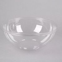 Fineline 5320-CL Super Bowl 320 oz. Clear PET Plastic Bowl - 5/Pack