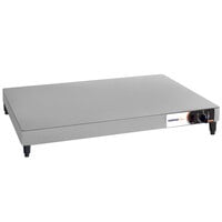 Nemco 6301-48-SS 48 inch Heated Shelf Warmer with Stainless Steel Sides - 120V