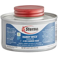 Sterno 10364 4 Hour Handy Wick Chafing Fuel with Safety Twist Cap - 24/Case
