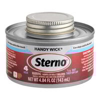 Sterno 10364 4 Hour Handy Wick Chafing Fuel with Safety Twist Cap - 24/Case