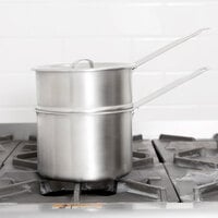 Vollrath 77023 2 Qt. Stainless Steel Double Boiler Inset with Round Bottom