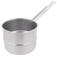 Vollrath 77023 2 Qt. Stainless Steel Double Boiler Inset with Round Bottom