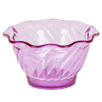 GET DD-50-PI Dessert Time 5 oz. Transparent Pink 3 3/4 inch Tulip Dessert Dish - 48/Case