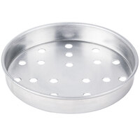 American Metalcraft PA4006 6 inch x 1 inch Perforated Standard Weight Aluminum Straight Sided Pizza Pan