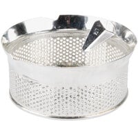 Tellier P10040 5/32 inch Perforated Replacement Sieve for 15 Qt. Food Mill on Stand - Tinned Steel