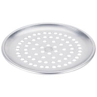 American Metalcraft SPHACTP10 10" Super Perforated Heavy Weight Aluminum Coupe Pizza Pan