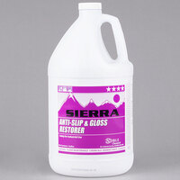 1 gallon / 128 oz. Sierra by Noble Chemical Anti-Slip & Gloss Restorer Floor Finish - 4/Case