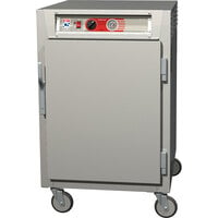 Metro C565-SFS-UPFC C5 6 Series Half-Height Reach-In Pass-Through Heated Holding Cabinet - Solid / Clear Doors