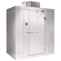Norlake KLF610-C Kold Locker 6' x 10' x 6' 7 inch Indoor Walk-In Freezer - Rt. Hinged Door