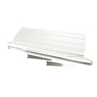 True 883579 White Coated Wire Shelf with Light - 71 3/8 inch x 22 1/2 inch
