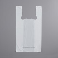 Choice 1/6 Size White T-Shirt Bag - 1000/Case