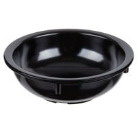 Carlisle KL11803 Kingline 10 oz. Black Nappie Bowl - 48/Case