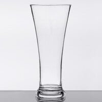 GET P-12-1-CL 12 oz. Customizable SAN Plastic Flared Pilsner Glass