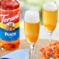 Torani 750 mL Peach Flavoring / Fruit Syrup
