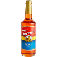 Torani 750 mL Peach Flavoring / Fruit Syrup