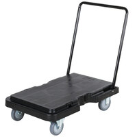 Lavex Janitorial 32 inch x 20 1/2 inch Ergonomic Platform Truck with Adjustable Handle - 250 lb. Capacity