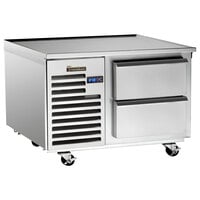 Traulsen TE036HT 2 Drawer 36" Refrigerated Chef Base - Specification Line