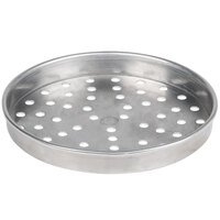 American Metalcraft PHA4007 7" x 1" Perforated Heavy Weight Aluminum Straight Sided Pizza Pan