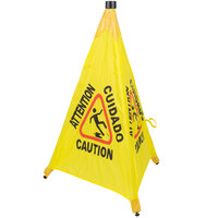 31 inch Pop-Up Safety Cone Wet Floor Sign