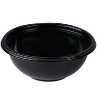 Sabert 92012A500 FreshPack 12 oz. Black Round Bowl - 500/Case