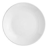 Acopa 9" Round Bright White Coupe Stoneware Plate - 24/Case