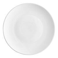 Acopa 12 inch Round Bright White Coupe Stoneware Plate - 12/Case