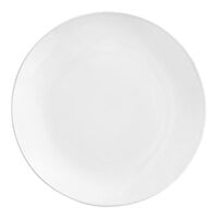 Acopa 10 1/2" Round Bright White Coupe Stoneware Plate - 12/Case