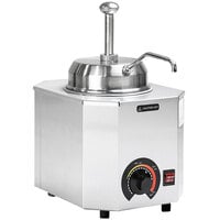 Paragon 2028B Pro-Deluxe 3 Qt. Warmer with Spout - 120V, 500W