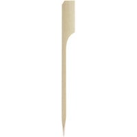 Royal Paper R801 3 1/2" Eco-Friendly Bamboo Paddle Pick - Bag of 100
