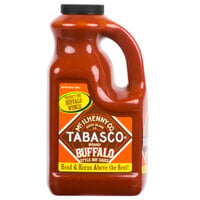 TABASCO® 64 fl. oz. Buffalo Style Hot Sauce - 2/Case