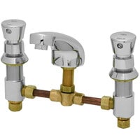 T&S B-2991 EasyInstall Deck-Mounted Push Button Lavatory Faucet