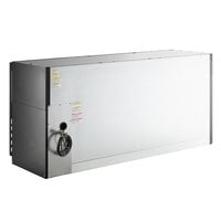 Beverage-Air BB72HC-1-B 72 inch Black Underbar Height Solid Door Back Bar Refrigerator