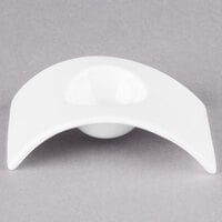 Arcoroc R0745 Appetizer .5 oz. Wave Rectangular Porcelain Bowl by Arc Cardinal - 24/Case