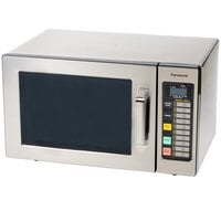 Panasonic NE-1064F Stainless Steel Commercial Microwave Oven - 120V, 1000W