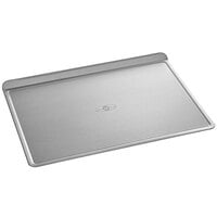 Chicago Metallic 20500 Half Size 22 Gauge 14" x 18" Rimless Aluminized Steel Cookie Sheet