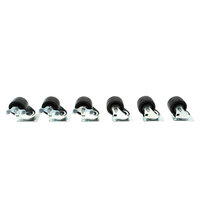 Silver King 10314-91 Casters (Set Of 6)