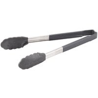 Vollrath 4781222 Jacob's Pride 12" High Heat Nylon Tip Cooking Tongs with Coated Handle - Heat Resistant up to 450 Degrees Fahrenheit