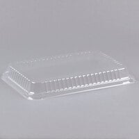 Durable Packaging Low Dome Lid for 1/4 Sheet Cake Pan - 25/Pack