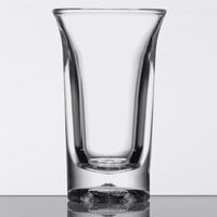 GET SW-1431-1-CL 1 oz. Customizable SAN Plastic Shooter / Dessert Shot Glass - 48/Case