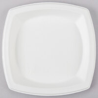 Bare by Solo SCC8PSC 8 1/4" Square Compostable Sugarcane Plate - 500/Case