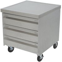 Advance Tabco MDC-2020 Mobile Drawer Cabinet - 3 Drawers