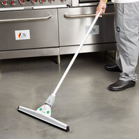 Unger PM55K SmartFit Sanitary 22 inch Standard Floor Squeegee with SmartColor System and Telescoping Handle