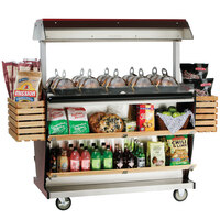 Alto-Shaam ITM2-72/DLX Deluxe Island Hot Food Takeout Merchandiser - 72"