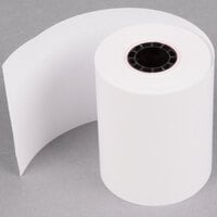 Point Plus 2 1/4 inch x 85' Thermal Cash Register POS / Calculator Paper Roll Tape - 50/Case