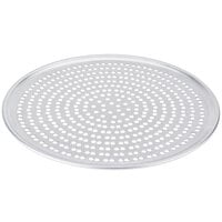 American Metalcraft SPHACTP19 19" Super Perforated Heavy Weight Aluminum Coupe Pizza Pan