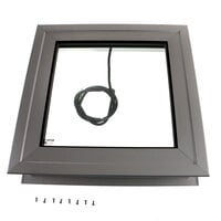 Master-Bilt 31-01168 Peep Window, Glass/Frame, 4 inch