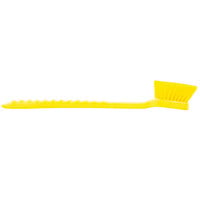 Carlisle 4051EC04 Sparta 20 inch Yellow Floating Utility / Pot Scrub Brush