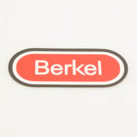 Berkel 01-403175-00152 Name Plate