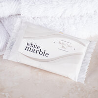 Dial DW00115A White Marble Tone Skin Care Soap 0.388 oz. - 1000/Case